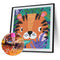 DIY Animals Rhinestone Drawing Part Special Shaped Drill Diamond Painting Craft