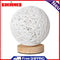 15cm LED Rattan Ball Wood Night Light Wooden Table Lamp Home Bedroom Decor Gift