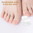 1 Pair 2pcs Toes Separator Bone Thumb Orthotics Hallux Valgus Corrector (A)