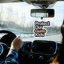 "PROTECT OUR KIDS NOT GUNS" Car Pendant Mirror Hanging Decoration N U4N1