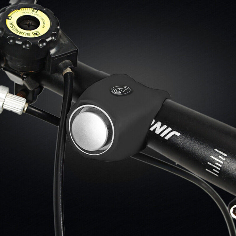 120dB Electric Cycling Bike Bells Horn Rainproof MTB Bicycle Handleable Bell Ring