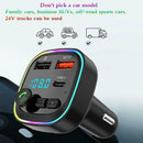 1X Car Wireless Bluetooth Compatible Transmitter Player Charger Adapter Car H9Z9
