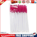 50PCS Disposable Eyelash Brush Mascara Wands Applicator Spoolers Makeup(6)