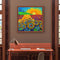 5D DIY Diamond Painting Sunflower Oil Painting Kits Full Round Drill Wall Decor