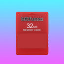 V1.966 Free McBoot 32MB Memory Cards for Sony PS2 Game Console Card (Red) Newly