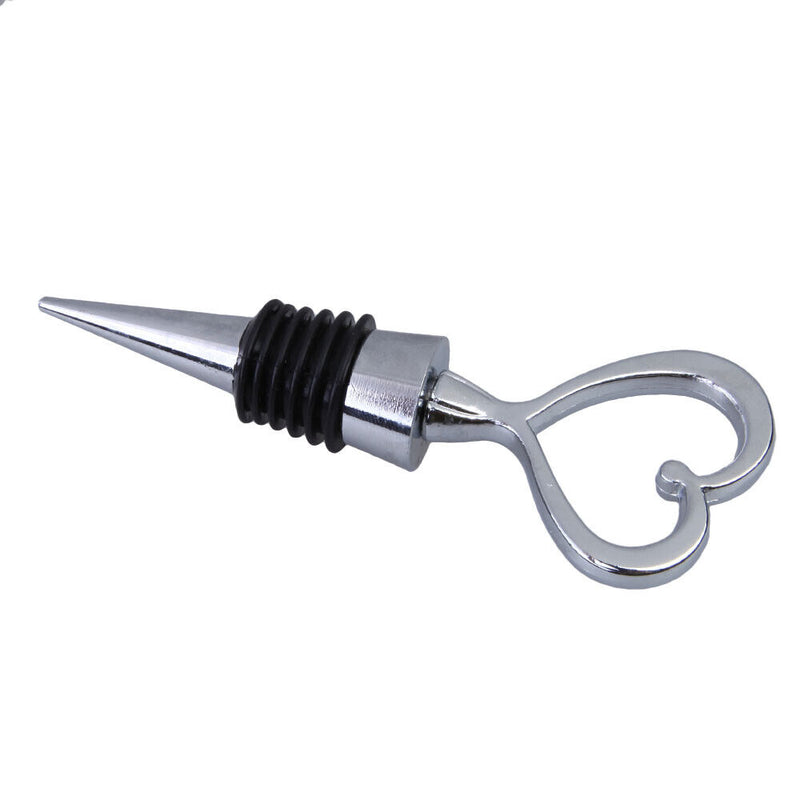 Love Heart Corkscrew Bottle Opener Set Wine Bottle Stopper Wedding Decor