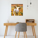 5D Diamond Painting Cow Sunflower Full Round Rhinestone DIY Home Decoration Gift
