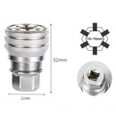 Multifunctional Steel Electric Drill Ratchet Tensioner Adapter Set Repair Tools
