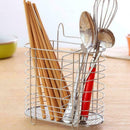 Dish Rack Drainer Organizer Cutlery Holder Kitchen 15.5*8.5*14cm Steel D1K2