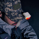 Hat Clip Light Headlight COB LED Camping Fishing Headlamp Sensor (White)
