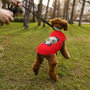 Breathable Clothing for Small Pets DIY Applique Diamond Printed Vest Clothes