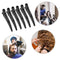 #A 6pcs DIY Salon Plastic Single Prong Hairstyle Duck Hair Folder Large Barrette