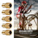 10pcs Bicycle Valve Adapters Presta to Schrader Converters Bike Pump Connectors