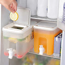 4L Drink Dispenser Kettle w/ Spigot Water Cool Drinks Bucket Beverage Container