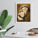 Oil Paint By Numbers Elder Coupe Coloring Picture Digital L452