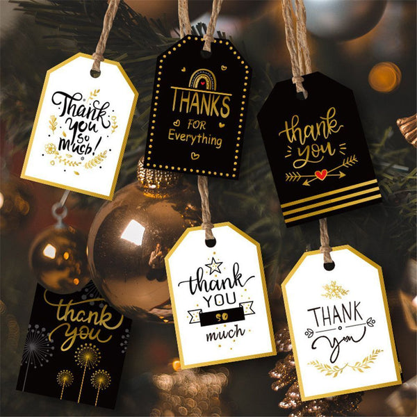 Wedding Party Supplies Kraft Tag Gift Wrapping Thank You Labels Hang Tags