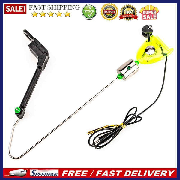 Fishing Swing Bite Alarm Hanger LED Indicator Sea Fishing Tackle Accessorie