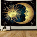 Fashionable Abstract Sun Moon Tapestry Home Bedroom Dorm Rug Wall Art Decor