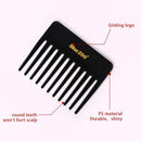 Hairdressing Salon Styling Tool Hair Fork Brush Wide Tooth Comb Men's Hair Comb