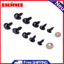 demiawaking 264pcs 6-12mm Colorful Plastic Safety Eyes Animal Eyes with Un