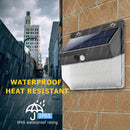 Outdoor 206LED Solar Power Motion Sensor Yard Wall Light Waterproof Street Lamp