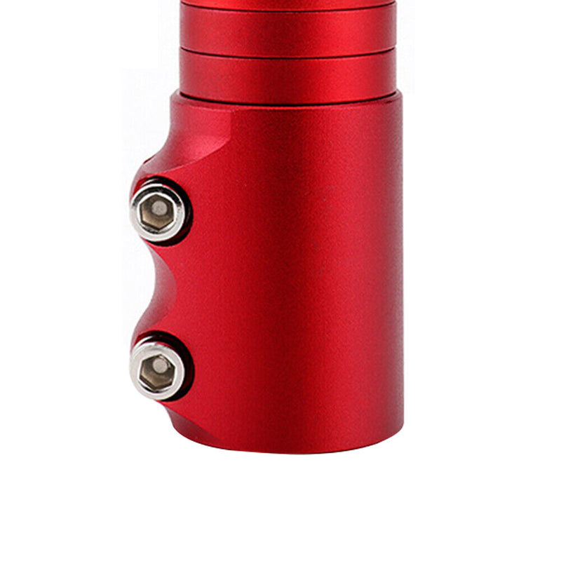 Aluminum Bike Front Stem Riser Handlebar Extension Adaptor (Red 120mm) Newly