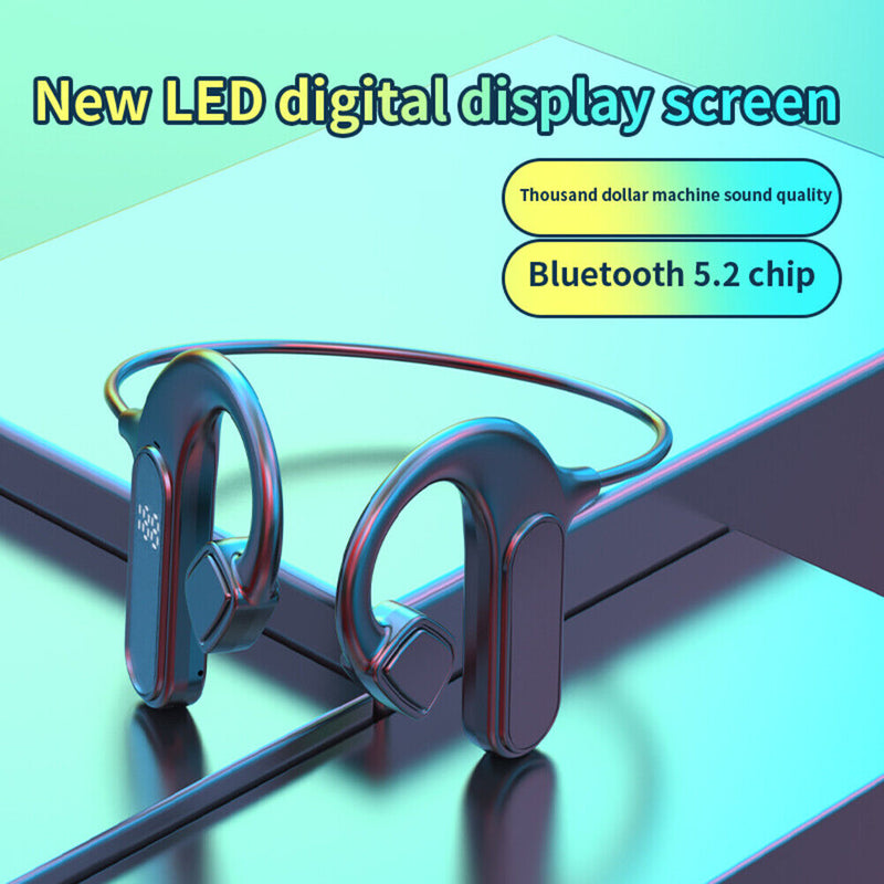 Bluetooth-compatible 5.2 TWS Headset Wireless Stereo Earbuds Sport Earphones
