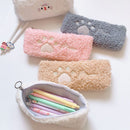 Cosmetic Storage Soft Pen Holder Cat Paw Bag Makeup Pouch Animal Pencil Case