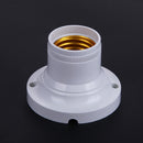 10pcs E27 60W Light Base Holder Socket Home Office Bulb Lamp Adapter
