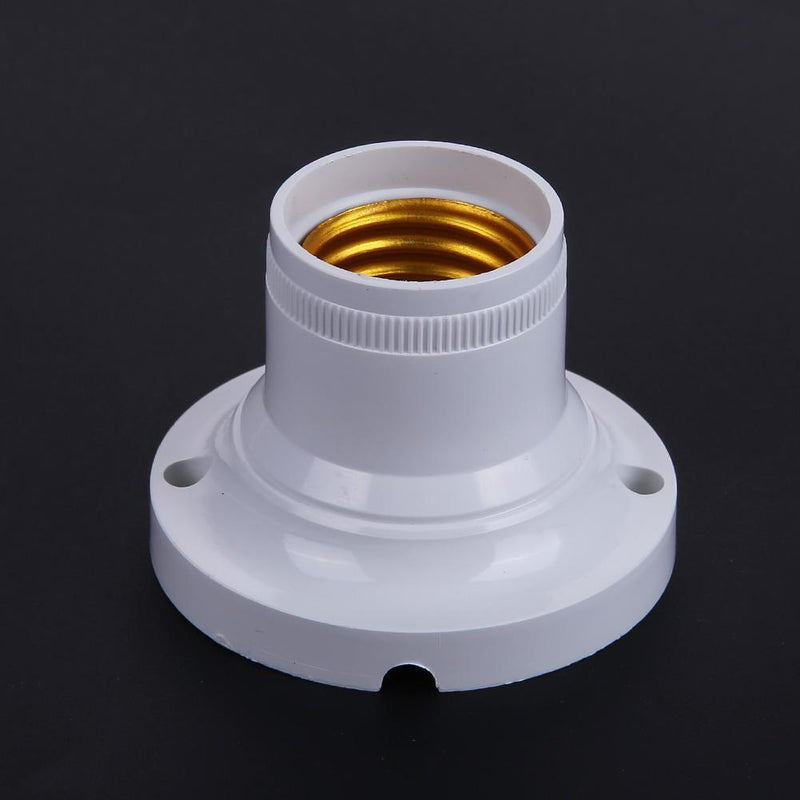 10pcs E27 60W Light Base Holder Socket Home Office Bulb Lamp Adapter