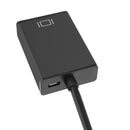 VGA to HDMI-compatible Male to Female 1080P Adapter Converter w/USB Power S