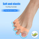 Toe Separator Hallux Valgus Concealer Orthopedic Hammer Straightener Spreader