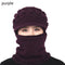 Windproof Plus Thickening Winter Hat Balaclava Beanies Scarf Cap Woolen Hat
