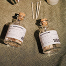 Candle Match Bottle Transparent Glass Storage Bottle Diffuse Empty Bottle