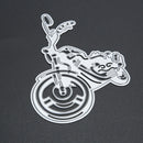 Motorcycle Chip Lifting Machining Dies Stencils for Y Scrapbooking Embossing