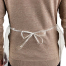 White Waterproof Body Protection Disposable Apron Cleaning Apron Plastic