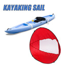 Foldable Kayak Boat Wind Sail Surfing Kayak Downwind Wind Paddle (Red) Newly