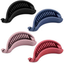 Candy Color Hair Clips Sweet Hairpins Ponytail Holder Banana Shape Hair Claws