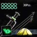 Silicone Fishing Rod Rings Tent Nail Ring Tents Accessories Outdoor Camping