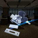 Double-open glass window lock display cabinet window glass P8N5 lock Q4W2 K3R1