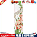 14CT 2 Strands Double-Side Cross Stitch Month Counted Bookmark (August)