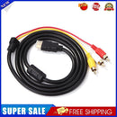 HDMI-Compatible to RCA Cable HDMI-Compatible Male to 3RCA AV Male Adapter
