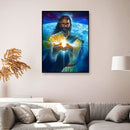 Full Drill Round Diamond Painting DIY Lord Jesus Mosaic Kit for Bead Art