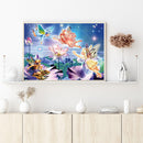 Elf Party Oil Paint By Numbers Drawing DIY Picture for Adults Children Wall Art