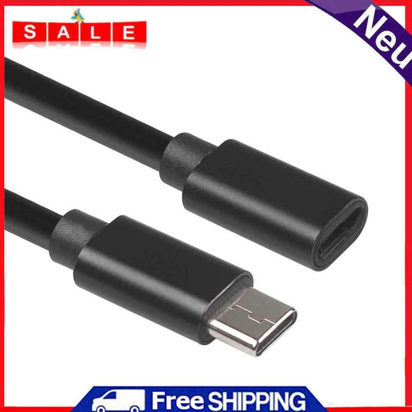 1.5m Type-C Male to Female USB Cable Extension C Charging Wire Connector Line