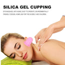 Transparent Vacuum Cupping Can Cupping Therapy Massage Suction Cup (Pink) Newly
