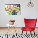Bouquet Oil Painting By Numbers DIY Canvas Hand Painted Wall Picture Decor