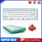 Hot Swap Keyboard Kit Bluetooth-compatible with 72pcs Red Shafts (Green)
