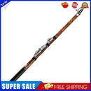 High Carbon Ultra Hard Telescopic Short Section Fishing Rod Pole (1.8m)