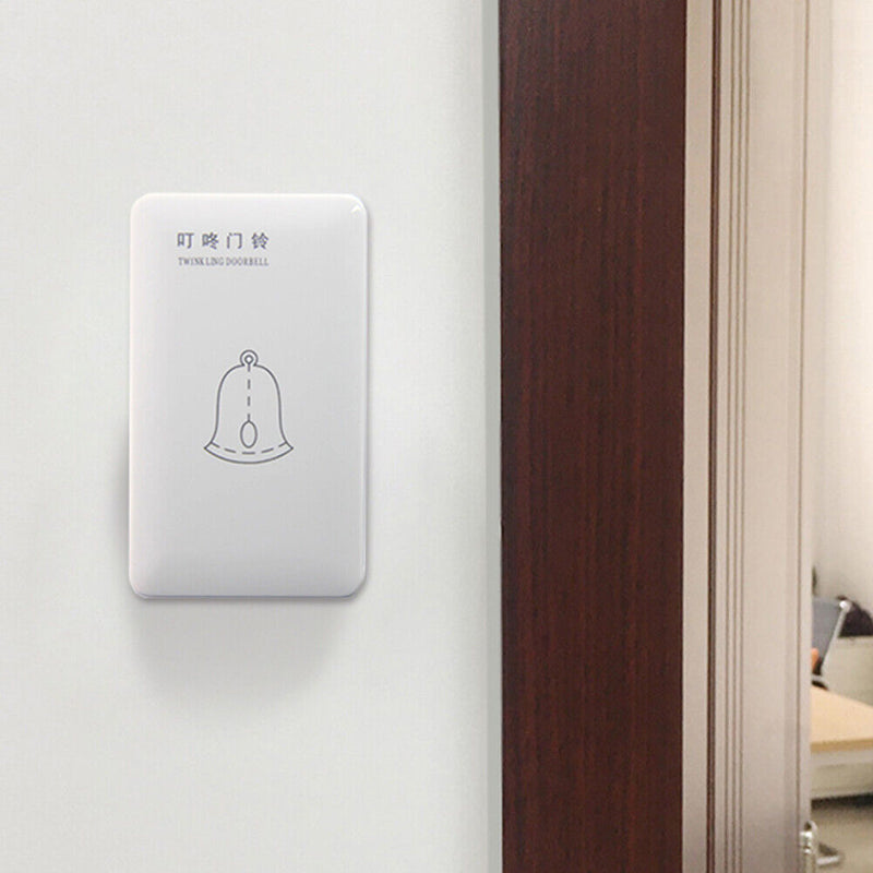 AC 200 Welcome Ding Dong Wire Door Bell External Wired Doorbell Surface Loud
